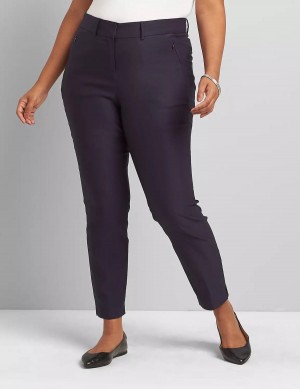 Blue Lane Bryant Slim Ankle 4-Season Women Pants | MOB9387UV