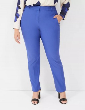 Blue Lane Bryant Straight Leg 4-Season Women Pants | MCQ1173IP