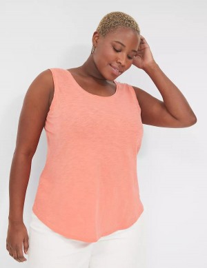 Coral Lane Bryant Scoop-Neck Women Tank Top | UCO4865IU