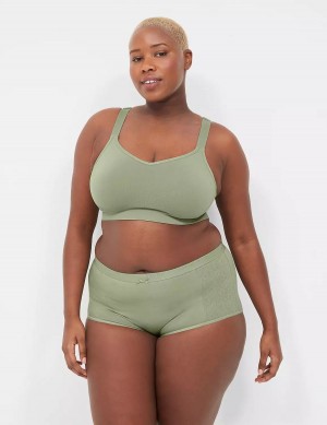 Green Lane Bryant Seamless Strappy-Back Women Bralettes | ZAB6273PR