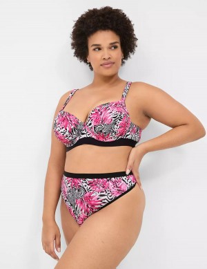 Pink Lane Bryant Crush Microfiber French Women Thong Panty | OTV5273HB