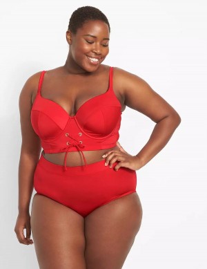 Red Lane Bryant Swim Women Briefs | MWK1627ZZ