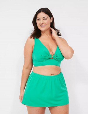 Turquoise Lane Bryant Side Slit Swim Women Skirts | VBJ896GJ