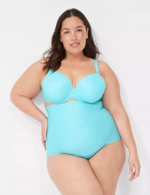 Turquoise Lane Bryant Totally Smooth Lightly Lined Full Coverage Women Bralettes | JSS3628EQ