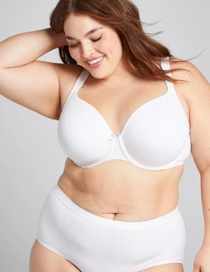 White Lane Bryant Cotton Lightly Lined Full Coverage Women Bralettes | AEB5720PY