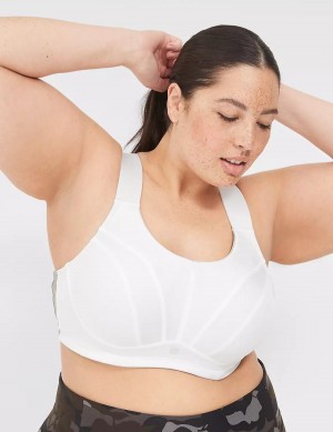 White Lane Bryant LIVI Max Support Wicking Underwire Women Sports Bra | HJX1364GL