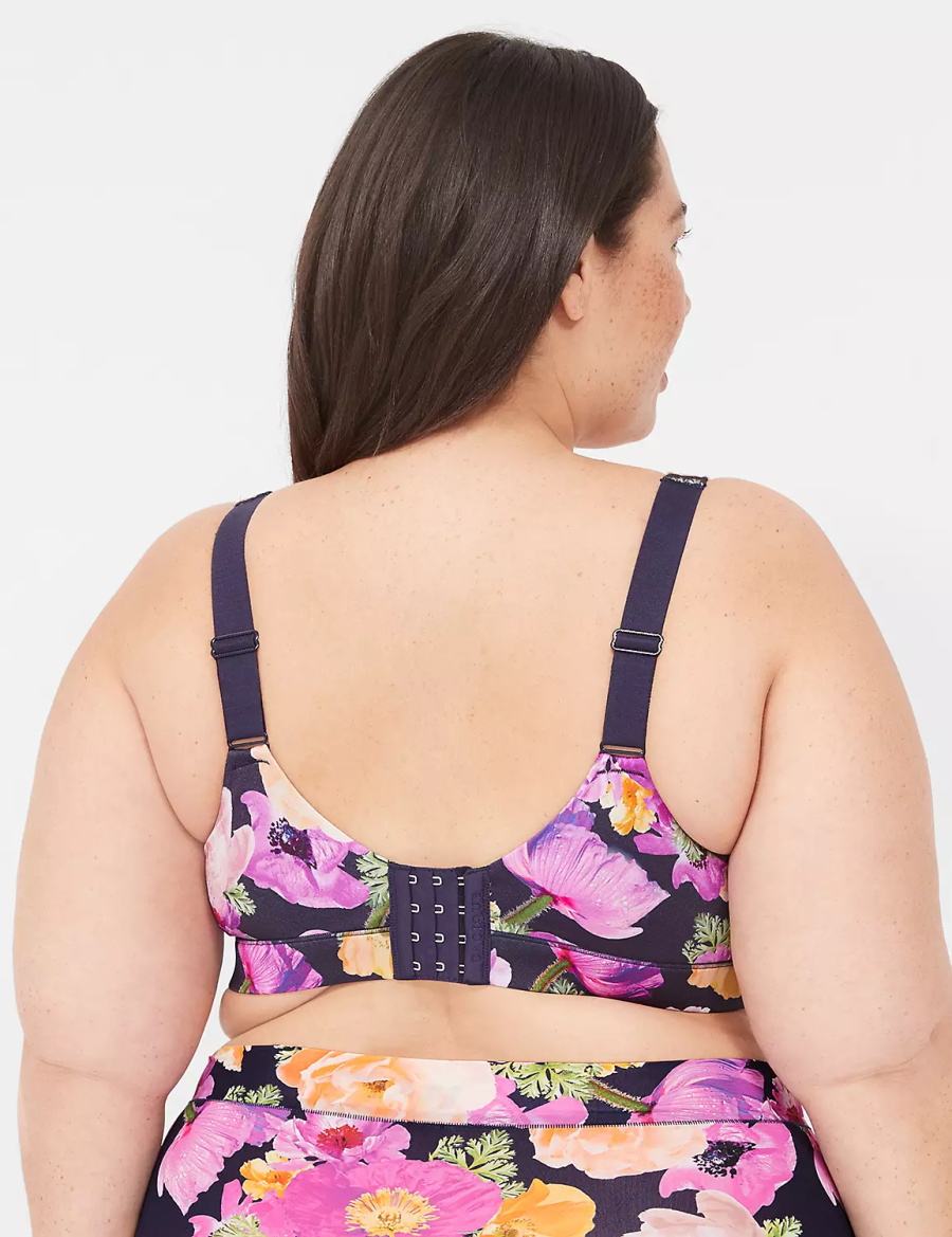 Blue Lane Bryant Comfort Bliss Lightly Lined Full Coverage Women Bralettes | HQK7848AV