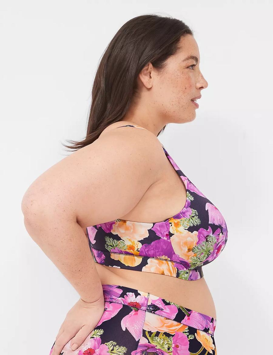 Blue Lane Bryant Comfort Bliss Lightly Lined Full Coverage Women Bralettes | HQK7848AV