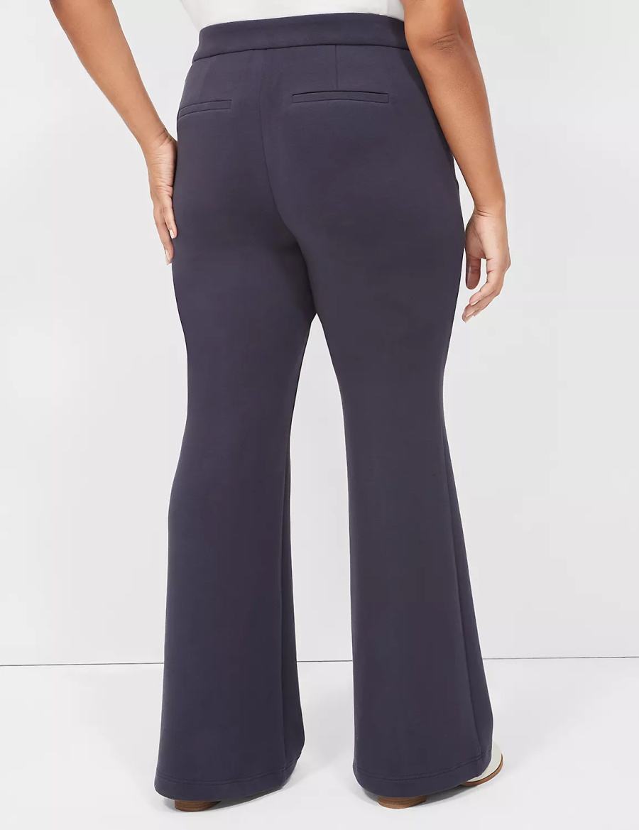 Blue Lane Bryant Journey Knit Flare Women Pants | LGR9083DJ