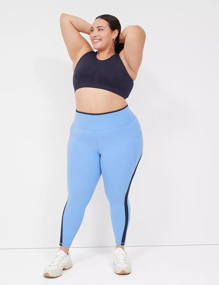 Blue Lane Bryant LIVI Wireless Medium-Impact Seamless Women Sports Bra | JDY7458LI