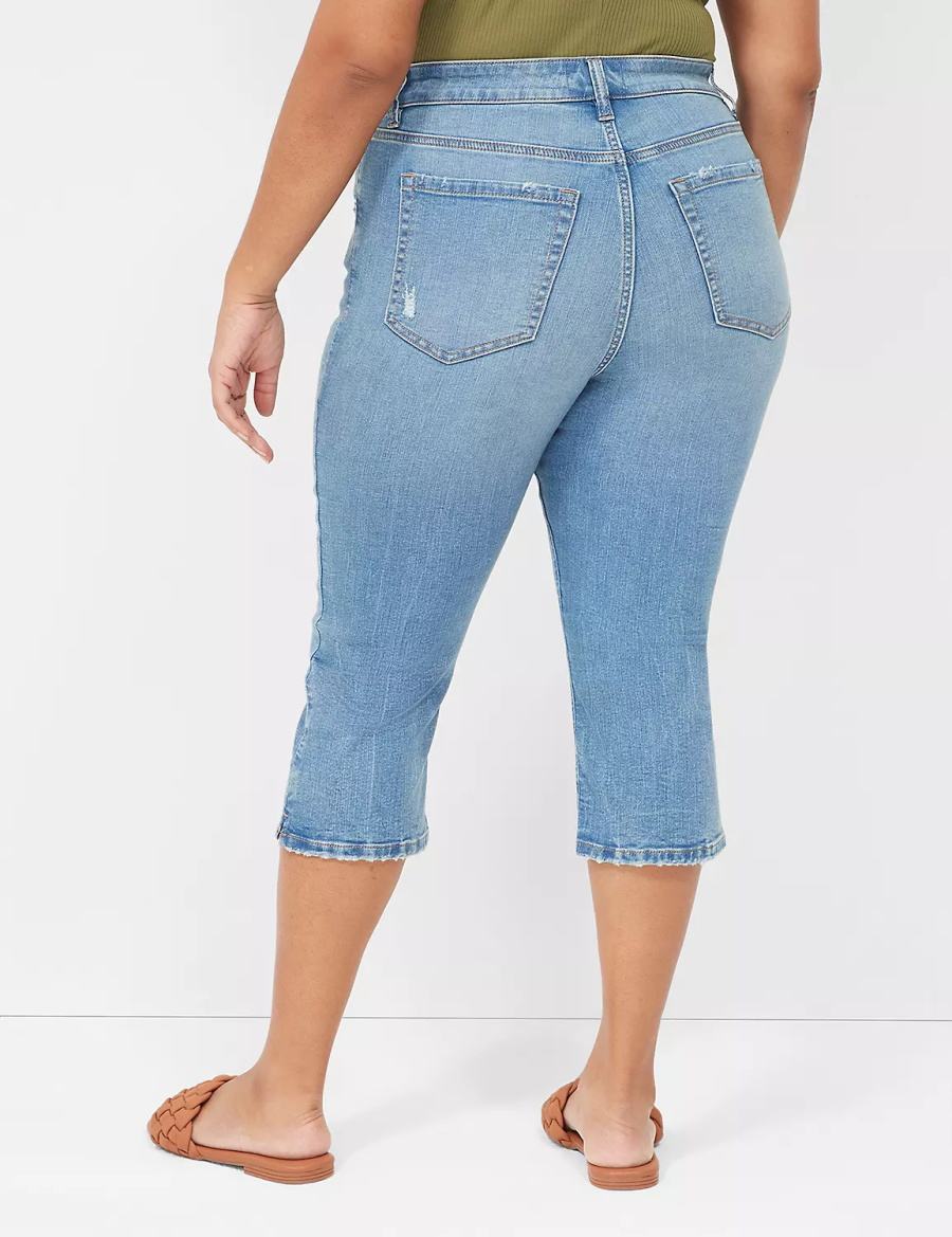 Blue Lane Bryant Signature Fit High-Rise Pedal Women Jeans | DYD8351UI