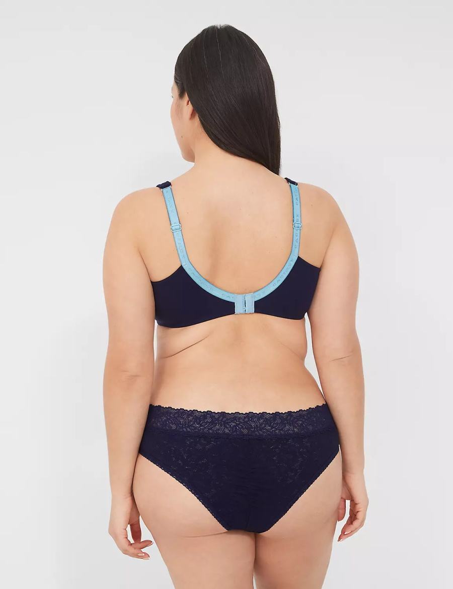 Blue Lane Bryant Stretch Lace Women Cheeky Panty | KNI9017FX