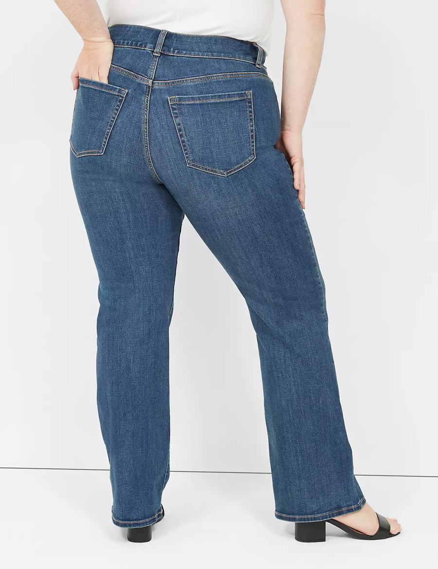 Blue Lane Bryant Tighter Tummy High-Rise Boot Women Jeans | YKI1583HC