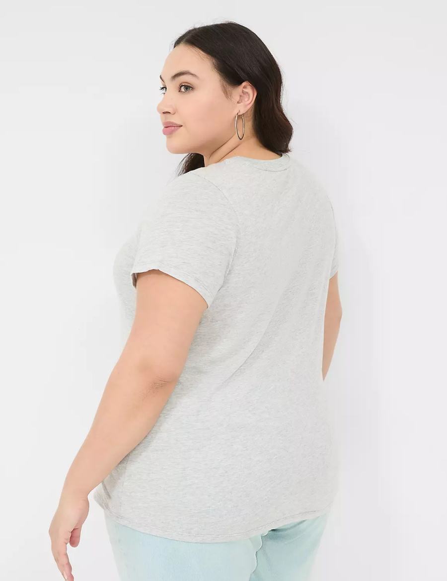 Grey Lane Bryant Faith Graphic Tee Women Tank Top | GUN4988CS