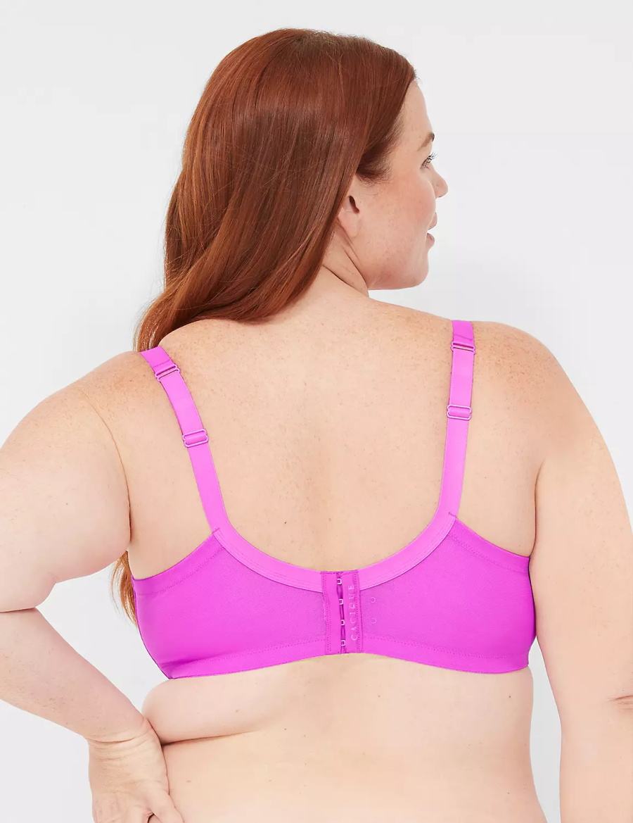 Light Purple Lane Bryant Unlined with Lace Women Balconette Bra | AXL4430XY