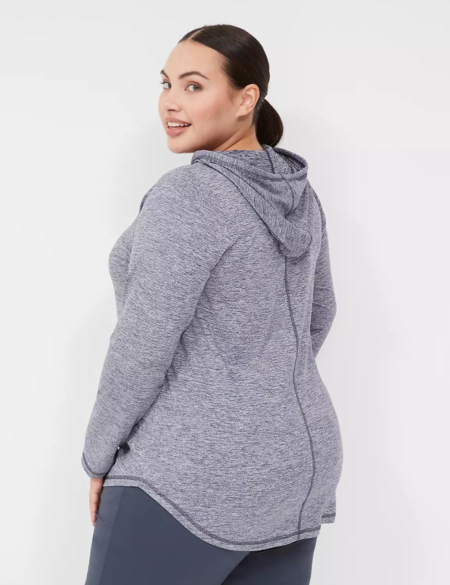 Navy Lane Bryant LIVI Long-Sleeve Recycled LIVI Soft Women Hoodie | GHB9486GW