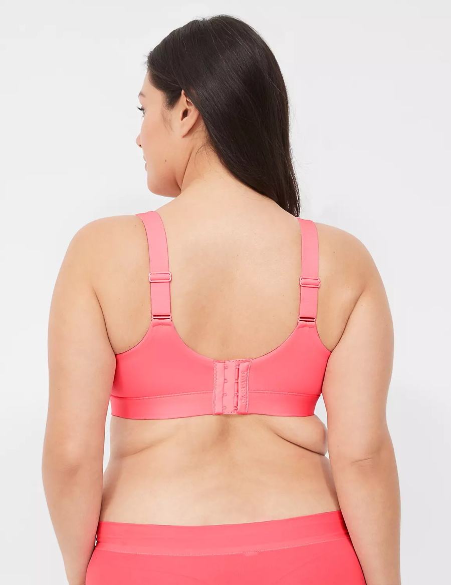 Pink Lane Bryant Comfort Bliss Lightly Lined Women Balconette Bra | ZSU4278XX