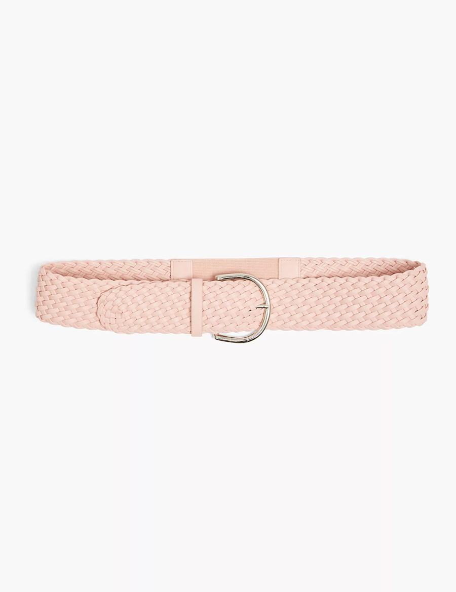 Pink Lane Bryant Wide Faux-Leatherided Women Belts | OKC5594ZB