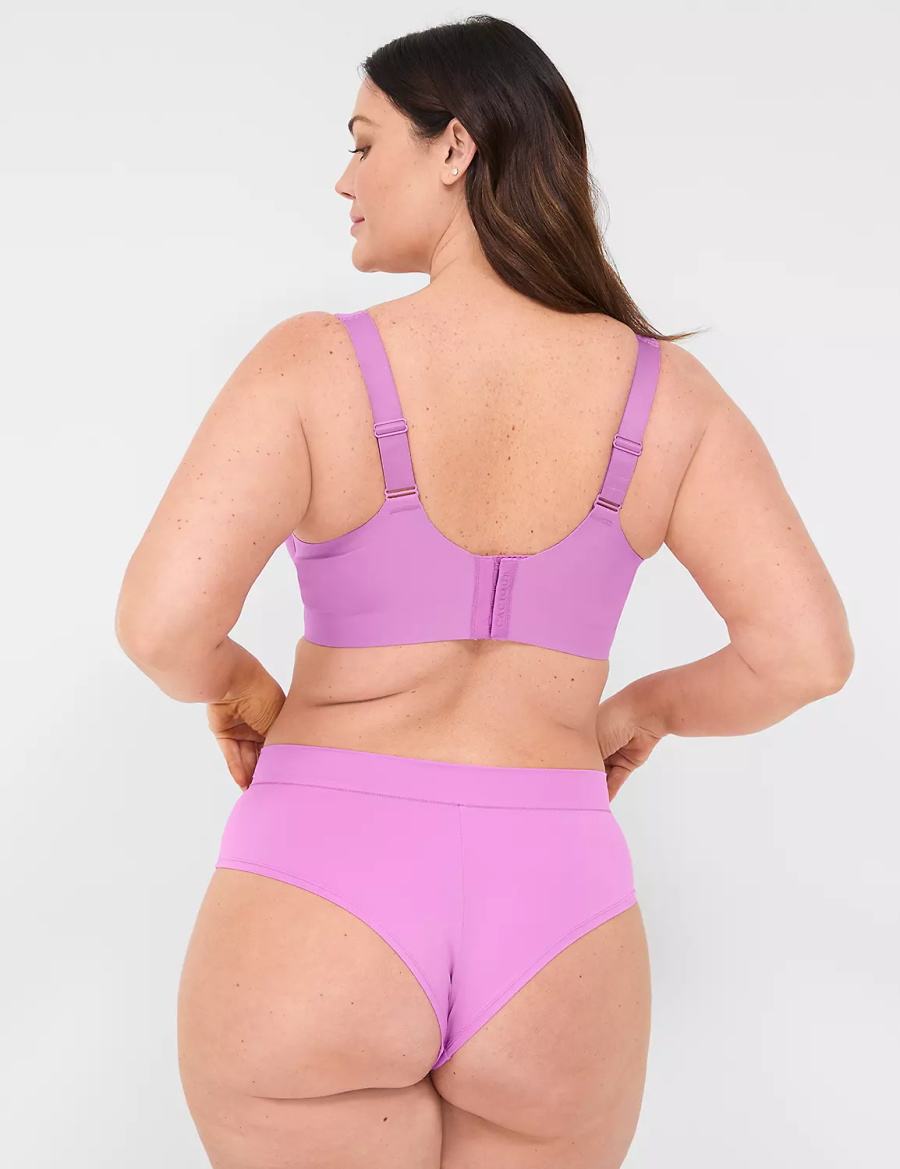 Purple Lane Bryant Comfort Bliss Women Cheeky Panty | IRY2942LK