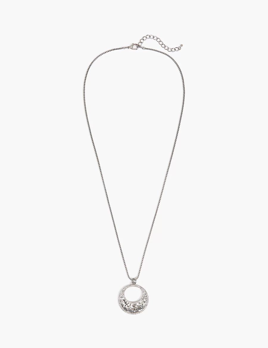 Silver Lane Bryant Filigree Women Pendant Necklace | TAX6878HG