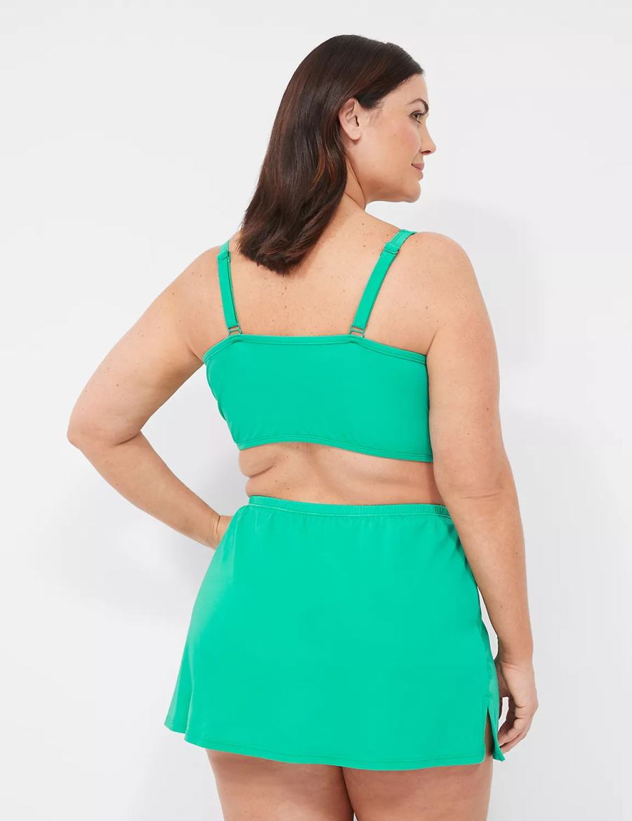 Turquoise Lane Bryant Side Slit Swim Women Skirts | VBJ896GJ