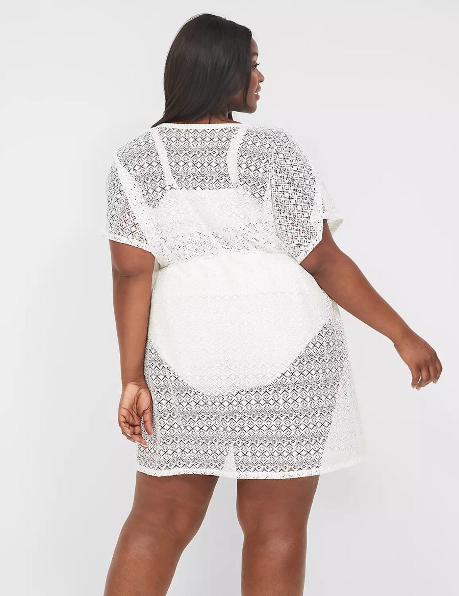 White Lane Bryant Crochet Women Cover Ups | CHI7614YC