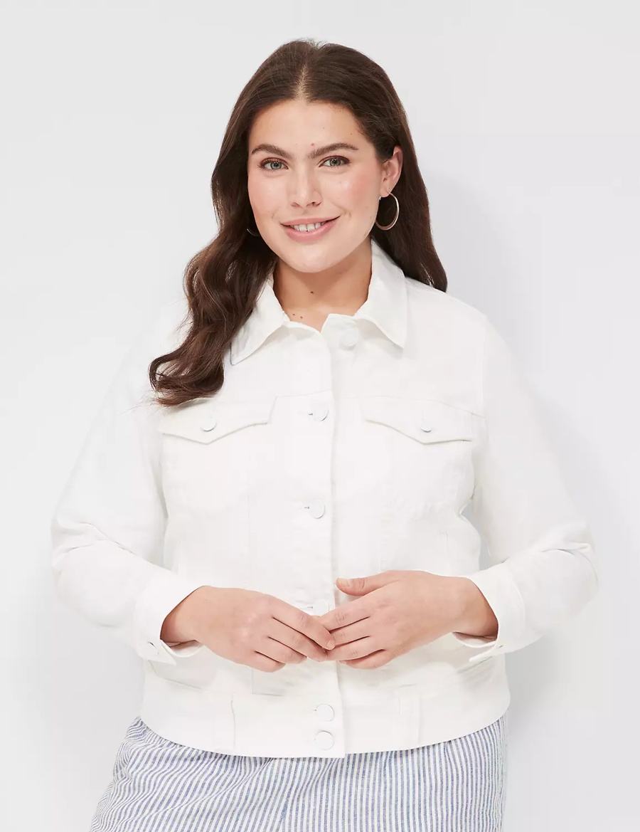 White Lane Bryant Denim Women Jackets | KWY7310CK