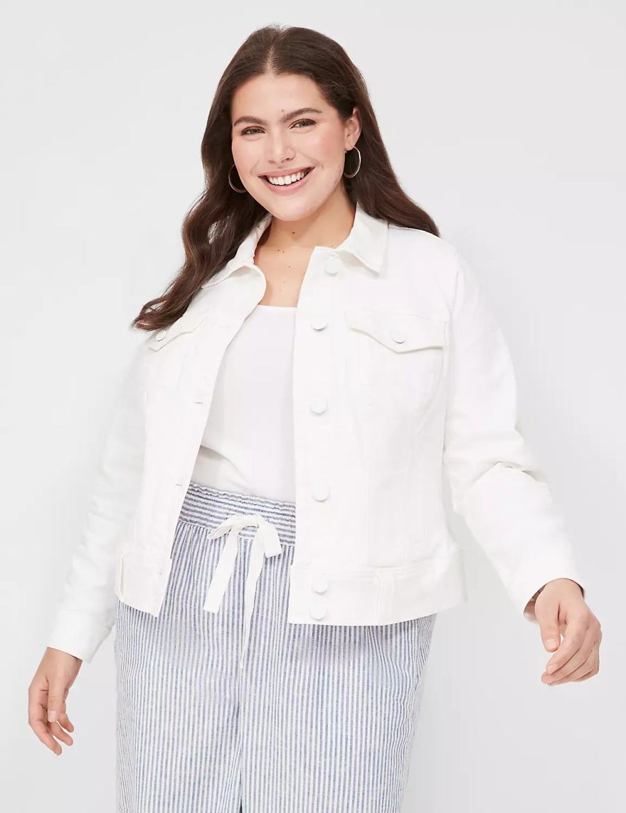 White Lane Bryant Denim Women Jackets | KWY7310CK