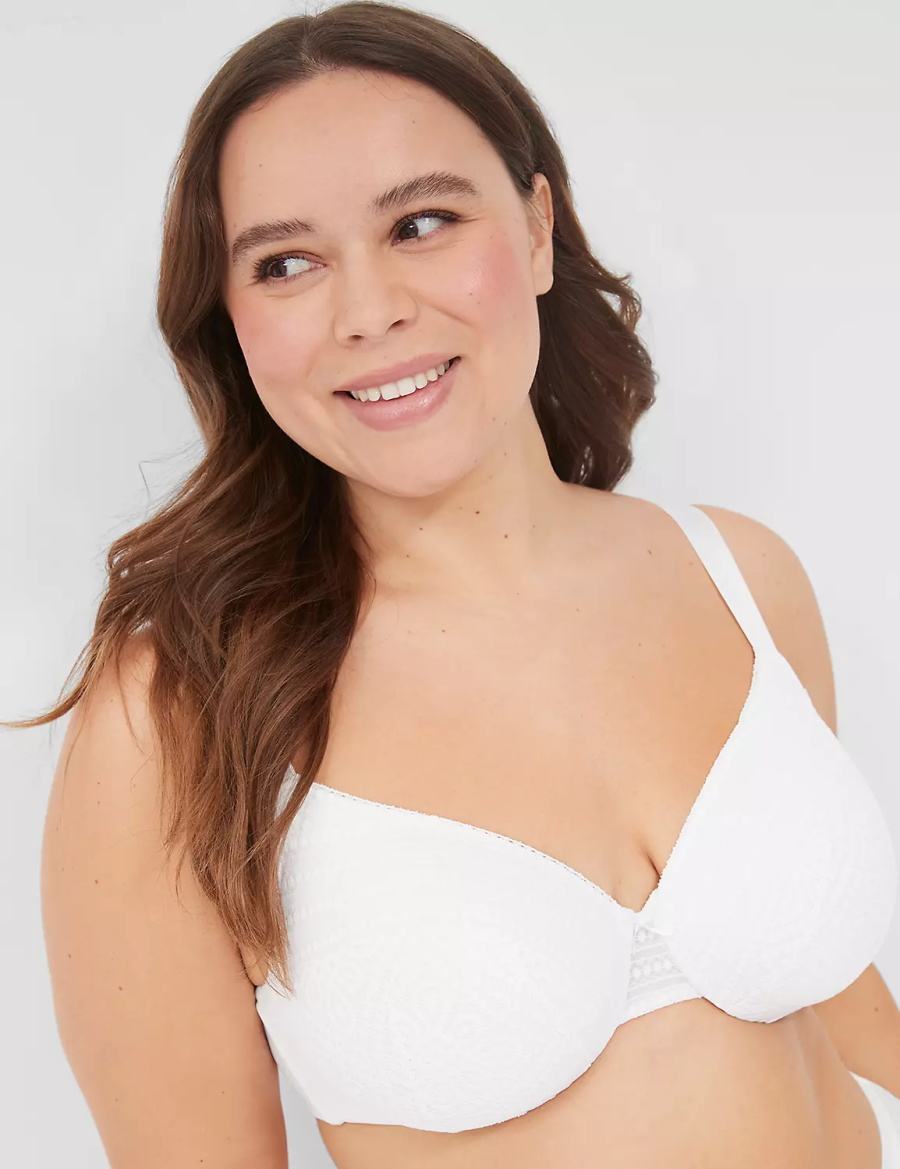 White Lane Bryant Lightly Lined Full Coverage With Lace Women Bralettes | WAP4380AG