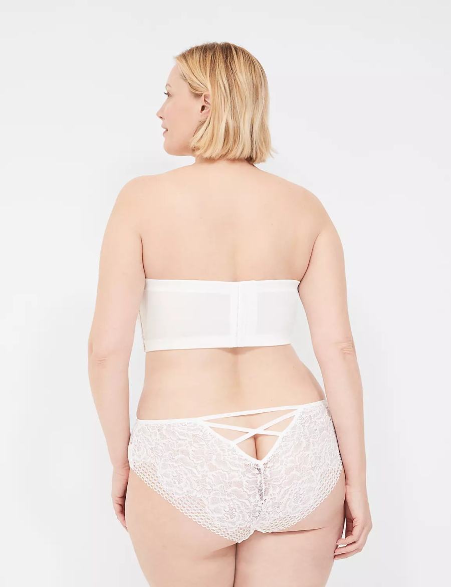 White Lane Bryant Longline Boost Multi-Way Women Strapless Bra | VGZ2670GB