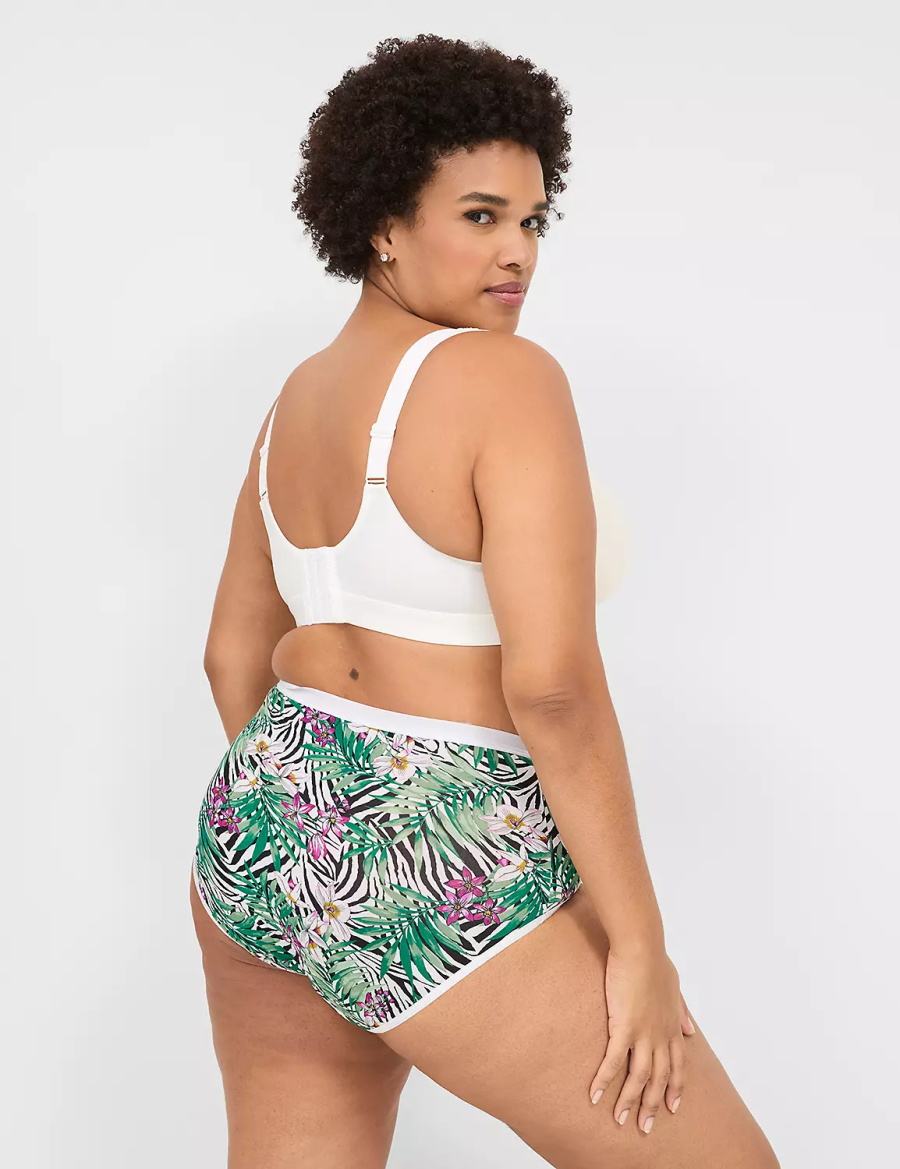 White Lane Bryant No-Show Full Women Briefs | DXW1352XD