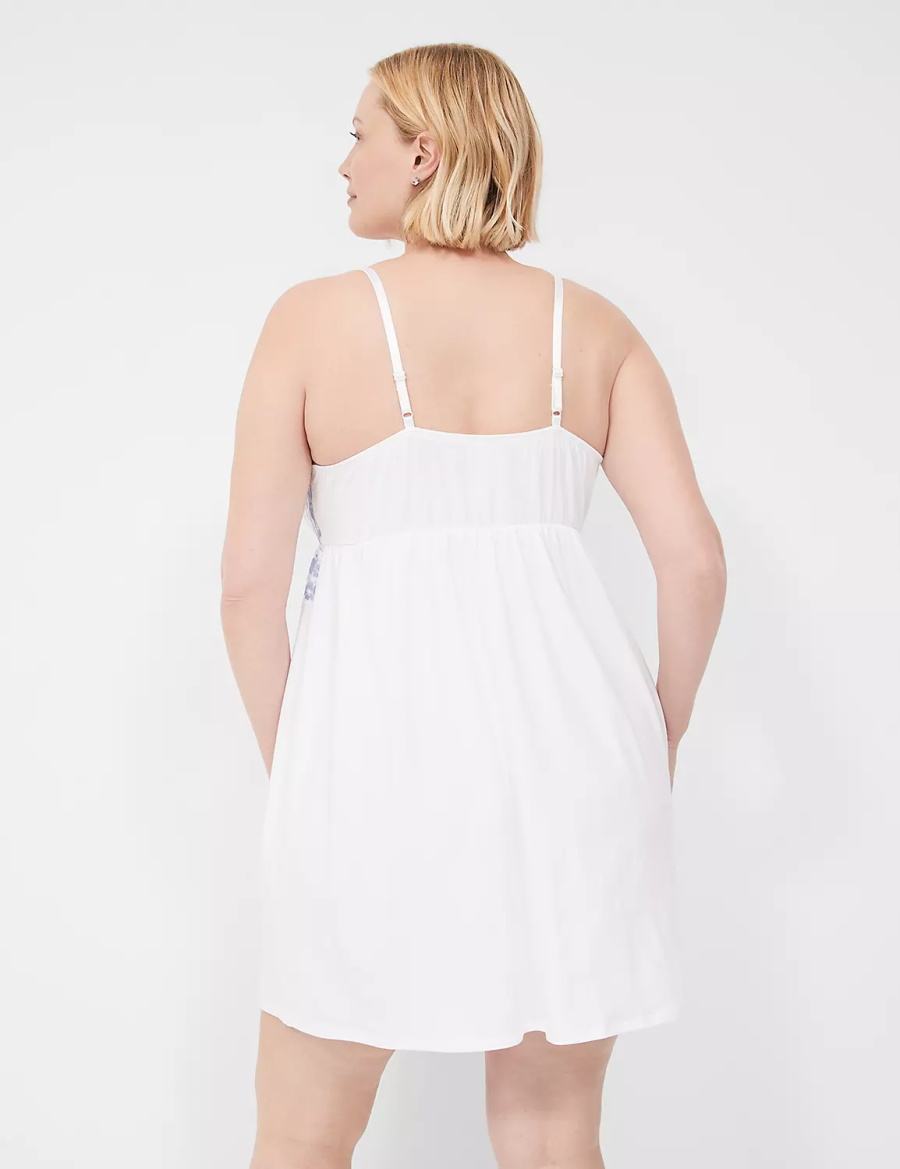 White Lane Bryant Romance Lace Chemise Women Dress | MCY9565MA