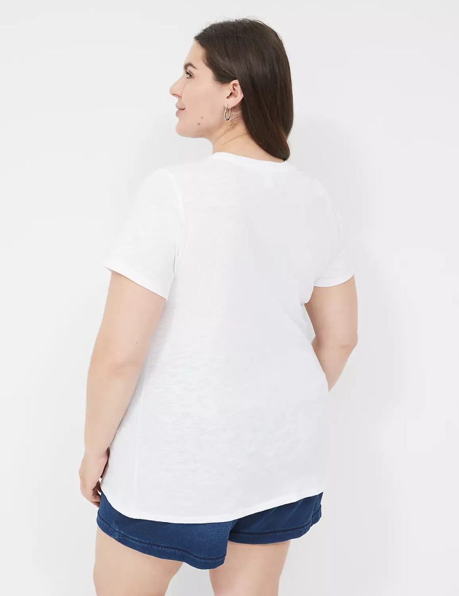 White Lane Bryant Take a Break Graphic Tee Women T Shirts | SIQ59100MA